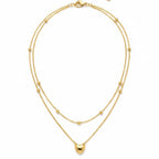 Golden Heart Layered Chain