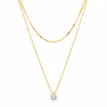 Layered Solitaire Elegance Chain