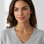 Layered Solitaire Elegance Chain