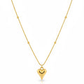 Golden Heart Charm Chain