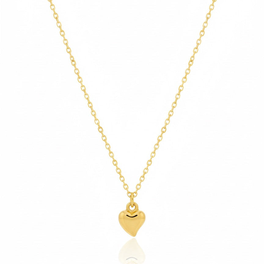 Petite Golden Heart Chain