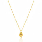 Petite Golden Heart Chain
