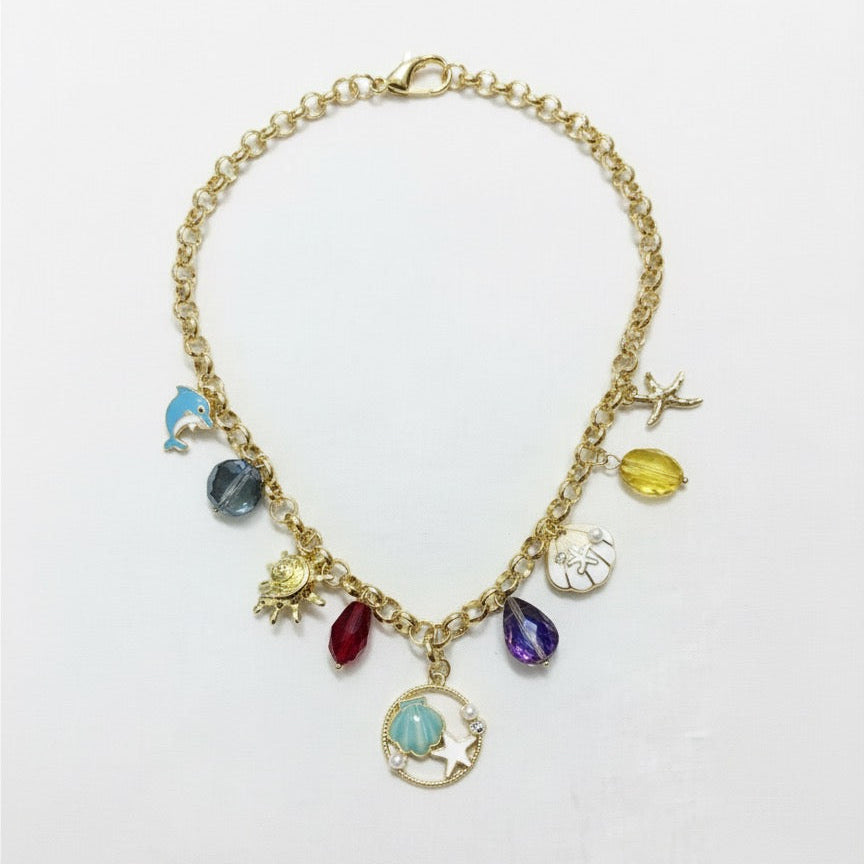 Celestial Charm Statement Necklace