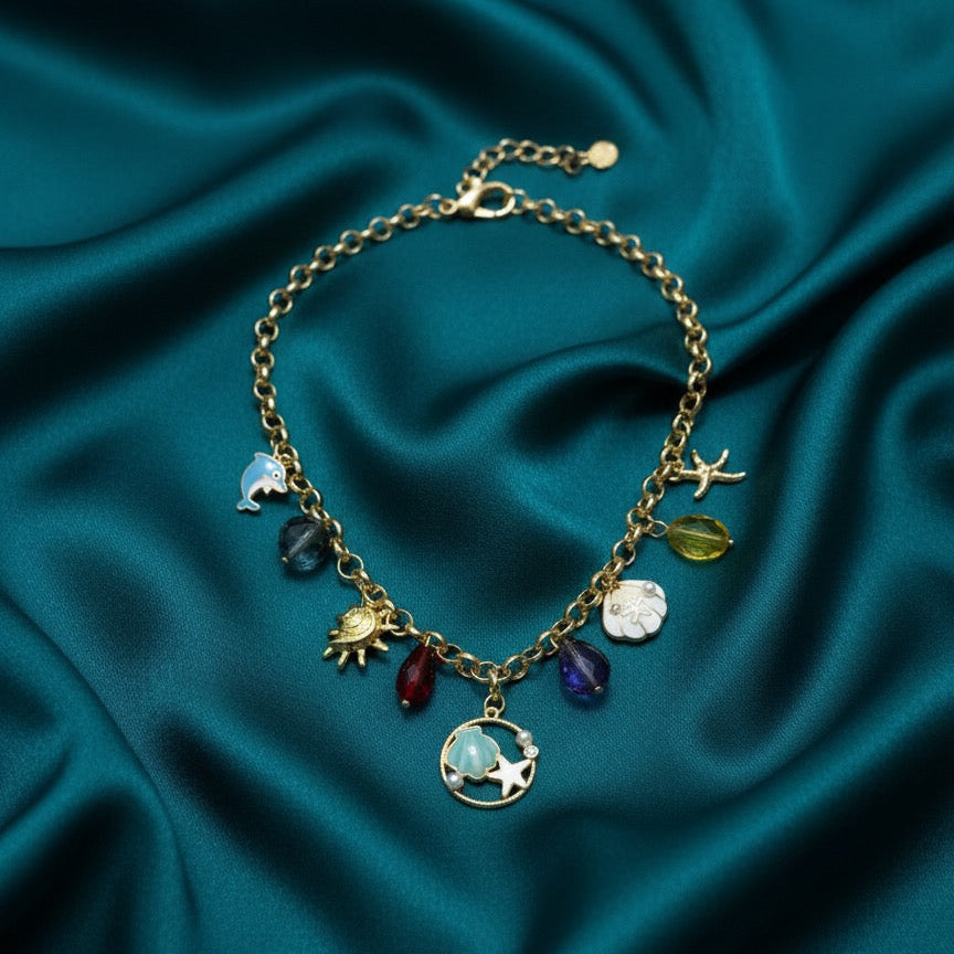 Celestial Charm Statement Necklace