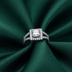 Princess Halo Statement Ring