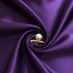 Minimal Pearl Wrap Ring