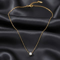 Timeless Solitaire Gold Chain
