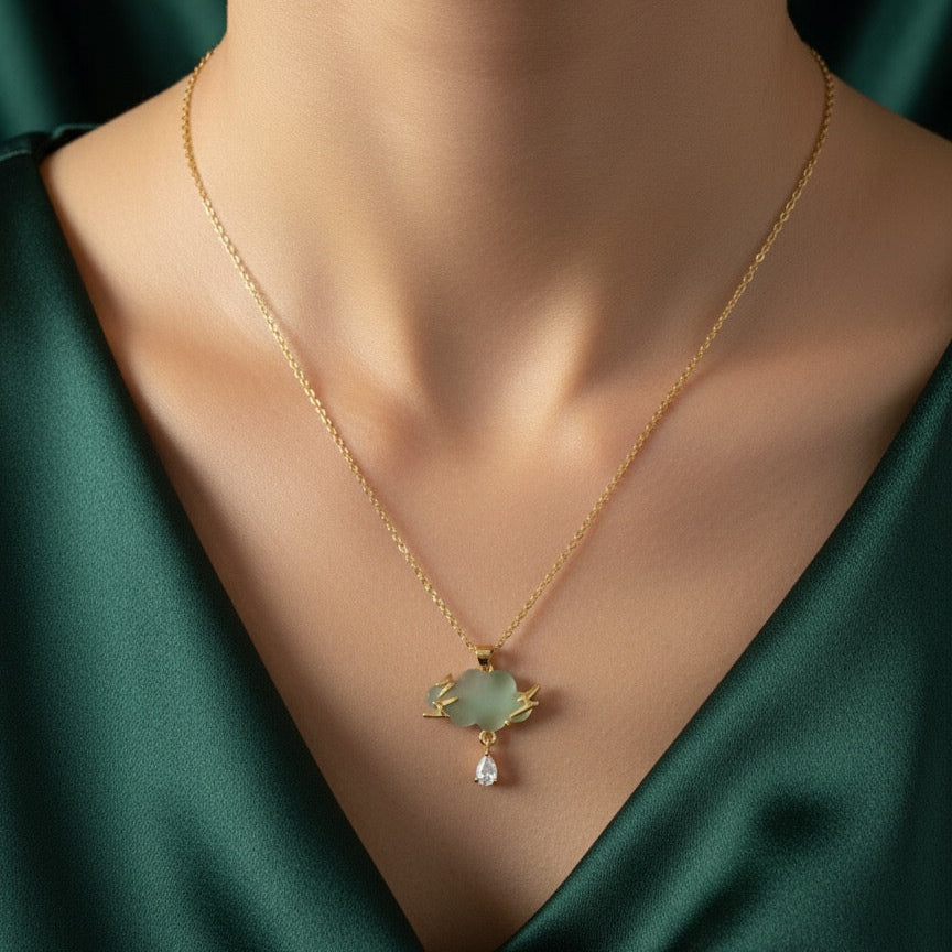 Floral Drop Elegance Chain