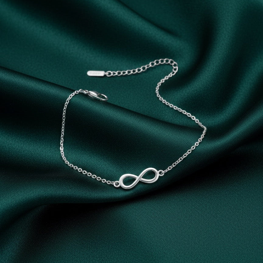 Infinity Silver Bracelet
