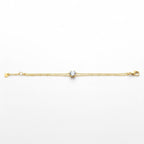 Solitaire Grace Gold Bracelet