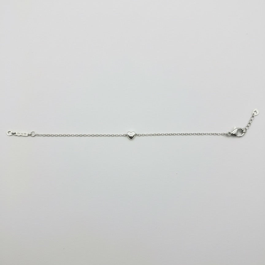 Petite Heart Silver Bracelet