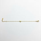 Minimal Gold Heart Bracelet