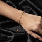 Minimal Gold Heart Bracelet