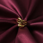 Golden Embrace Statement Ring