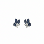Midnight Flutter Butterfly Stud Earrings