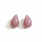 Blush Dewdrop Stud Earrings
