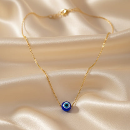 Evil Eye Protection Gold Necklace